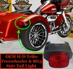 Oem Harley Trike Freewheeler, "RG3" Road Glide Tail Light Lamp Assembly Right. Fixed Price $99.95.