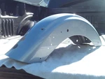 09-23 Harley Touring Street Electra Glide Back Rear Fender Silver. Fixed Price $189.99.