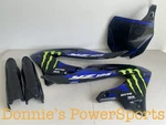 Yamaha YZ125 22-26 Plastics Fenders W Graphics Monster Side Cover Oem 197. Fixed Price $100.00.