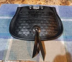 Harley Heritage Springer Leather Mud Flap With Fringe Removed!!!!! 59027-99. Fixed Price $149.00.