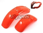 Honda Z50R Front Rear Back Red Fender Set Flexible 1979 - 1987. Fixed Price $69.99.