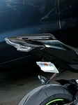Kawasaki ZX-10R Ninja Fender Eliminator Tail Tidy Front Facing Black 16-25 P/l. Fixed Price $33.25.