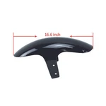 Black Short Slim Fiber Glass Front Fender For Harley 18-LATER Breakout Fxsb Fxbr. Fixed Price $199.95.