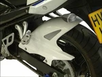 Suzuki GSX650F 08-2016 Rear Hugger By Powerbronze Gloss Black & Silver Mesh. Fixed Price $162.88.