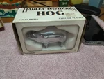Vtg.harley Davidson Solid Brass Hog Chrome W/box 99418-88V Mountable. Fixed Price $249.99.