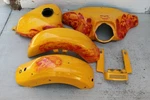 2009-13 Harley Electra Street Glide Tin Set Gas Tank Front Rear Fenders Fairing. Fixed Price $850.00.