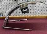1981 Kawasaki KZ440D Belt Drive Chrome Front Fender With Stay. Fixed Price $37.50.