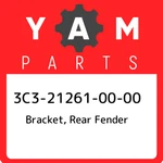 3C3-21261-00-00 Yamaha Bracket, Rear Fender 3C3212610000, New Genuine Oem Part. Fixed Price $241.48.