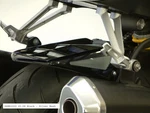 Suzuki GSXR1000 05-08 Rear Hugger Gloss Black Silver Mesh Powerbronze. Fixed Price $170.48.