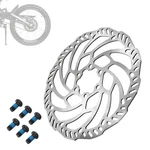 Jfg Racing Rear Brake Rotor For Surron Light BEE,203MM Dirt Bike R, Silver. Fixed Price $39.90.