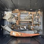 1977 Kawasaki KM100A Parts Fender Pegs Covers Stand Etc CSBUNDLE1. Fixed Price $65.33.