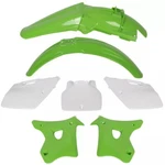 Plastic Kit Fairing Replace Bodywork 7PCS Set For Kawasaki KX250 KX125 1994-1998. Fixed Price $155.99.
