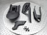 2025 24-26 Aprilia Rear Fender Hugger Chain Guard Cover Fairing Lot. Fixed Price $148.79.
