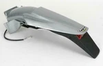 Ufo Plastics Enduro Rear Fender With Light - Silver Motorcycle Dirt KT03043340. Fixed Price $63.79.