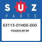 63113-01H00-000 Suzuki Fender,rr 6311301H00000, New Genuine Oem Part. Fixed Price $95.22.