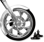 Rc Components Front Fender Kits 26" W/ Chrome Brackets FNDRKT14-26. Fixed Price $614.99.
