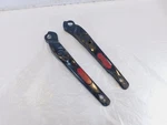 2010-2017 Harley Davidson Fxdwg Dyna Wide Glide Black Rear Fender Strut Covers. Fixed Price $129.95.