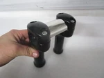 Harley Davidson Softail Dyna Sportster Handlebars Risers For 1.25". Fixed Price $59.99.