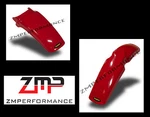 New Honda XR75 77 - 78 Fighting Red Plastic Front And Rear Fender Mud Guard Kit. Fixed Price $95.17.