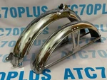 Stainless Steel Front And Rear Fender Mudguard For Honda CL50 CL70.. Fixed Price $230.00.