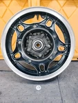 1980 Honda Oem Custom Rear Wheel Rim W/ Brake Rotor. Fixed Price $125.00.