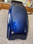 Oem Harley 2015 Fltrxs Rear Fender ,superior Blue 59500184DWM/60575-10A. Fixed Price $199.00.