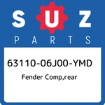 63110-06J00-YMD Suzuki Fender Comp,rear 6311006J00YMD, New Genuine Oem Part. Fixed Price $1273.82.