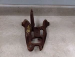 Honda XL250-S XL250S Inner Rear Fender Mount Frame Bent 1980 Anx. Fixed Price $9.00.