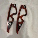 Harley '24 Cvo Flhxse Fltrxse "legendary Orange Pearl" Saddlebag Support Inserts. Fixed Price $65.00.
