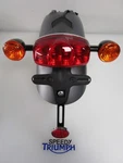 Triumph Bonneville T120 Black Rear Mudguard Complete Matt Graphite T2302371-LS. Fixed Price $248.53.