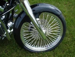 5.5 Harley Roadking Flhx Front Fender With Brackets For 21" Wheel 120 70 Tire. Fixed Price $219.00.