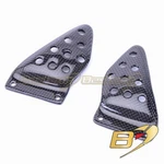 2002-2010 Buell XB9 XB12S XB12R Rear Heel Plate Guards 100% Carbon Fiber. Fixed Price $65.85.
