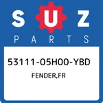 53111-05H00-YBD Suzuki Fender,fr 5311105H00YBD, New Genuine Oem Part. Fixed Price $355.85.