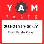 2UJ-21510-00-JY Yamaha Front Fender Comp 2UJ2151000JY, New Genuine Oem Part. Fixed Price $237.05.