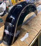 Rear Fender Harley 100TH Anniversary Vivid Black Oem Heritage Softail Flstc 2003. Fixed Price $399.95.