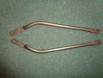 Indian Motorcycle Bare Finish Set Of Rear Fender Braces 41-42 Ss 40-53 Chief. Fixed Price $100.00.
