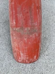Hodaka 978730 Oem Front Fender Orange Model 98 Vintage. Fixed Price $40.00.