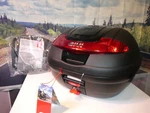 Top Box Motorcycle Givi Trunk Black Keys Case W/ Mount Kit 24-08402 Cw. Fixed Price $474.99.