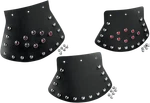 Drag Specialties Seats Mud Flap - Studded With Plain Center, Fits 9.5" X 6.5". Fixed Price $32.44.