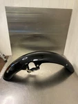 2022 Royal Enfield Meteor 350 Fireball Front Mudguard Fender Assembly (black). Fixed Price $66.00.