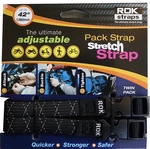 Straps ROK-10358 Black/reflective 12" 42" Pack Adjustable Stretch. Fixed Price $26.99.