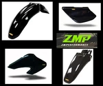 New Honda Xr 80 01-03 Black Plastic Front And Rear Fenders Side Panels Scoops. Fixed Price $304.93.