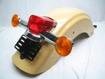 Harley Touring Rear Fender 59500167DUN '14 Flhr Road King Sand Pearl With Lights. Fixed Price $574.99.