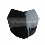 Polisport Front Number Plate - Black 8659100003. Fixed Price $39.61.