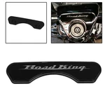 Black Motor Front Handlebar Medallion Insert For Harley Road King Cvo FLHRSE6. Fixed Price $45.98.