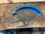 1982 Suzuki Front Fender Brackets. Fixed Price $44.00.