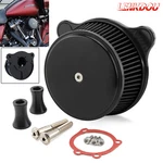 Smooth Air Cleaner Intake Filter For Harley Electra Glide Road King Dyna Softail. Fixed Price $66.47.
