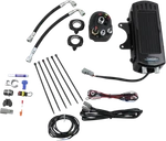 Ultracool Oil Cooler Kit Blk Frame Side Mount Vertical Harley Softail 85-17. Fixed Price $560.49.