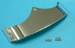 Chrome Smooth Rear Fender Trim Tip 89 - 06 Harley Davidson Softail Fatboy Flstf. Fixed Price $32.95.