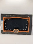Vtg New Harley Davidson 59230-88 Leather Studded Motorcycle Rear Mud Flap. Fixed Price $94.95.